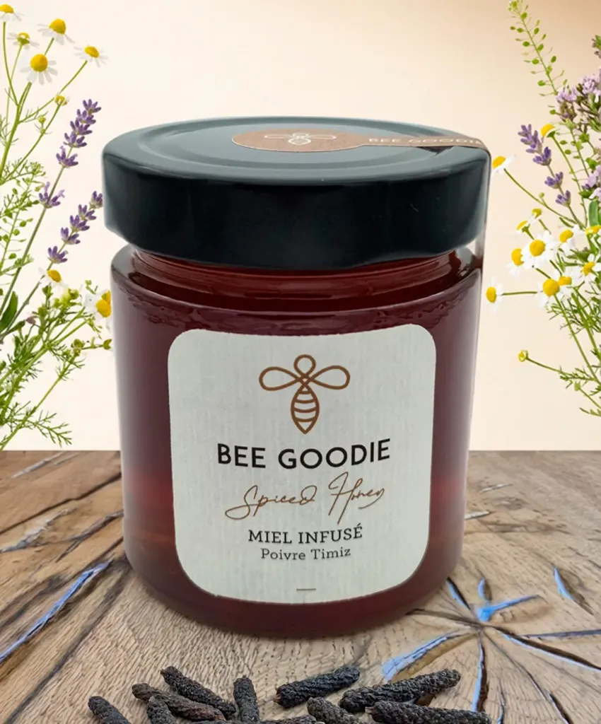Miel Infusé Poivre Timiz, 250g