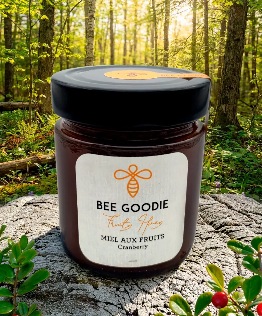 Miel à la cranberry, 250g